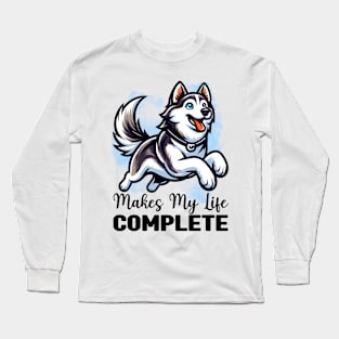 Siberian Husky Is My Life Long Sleeve T-Shirt